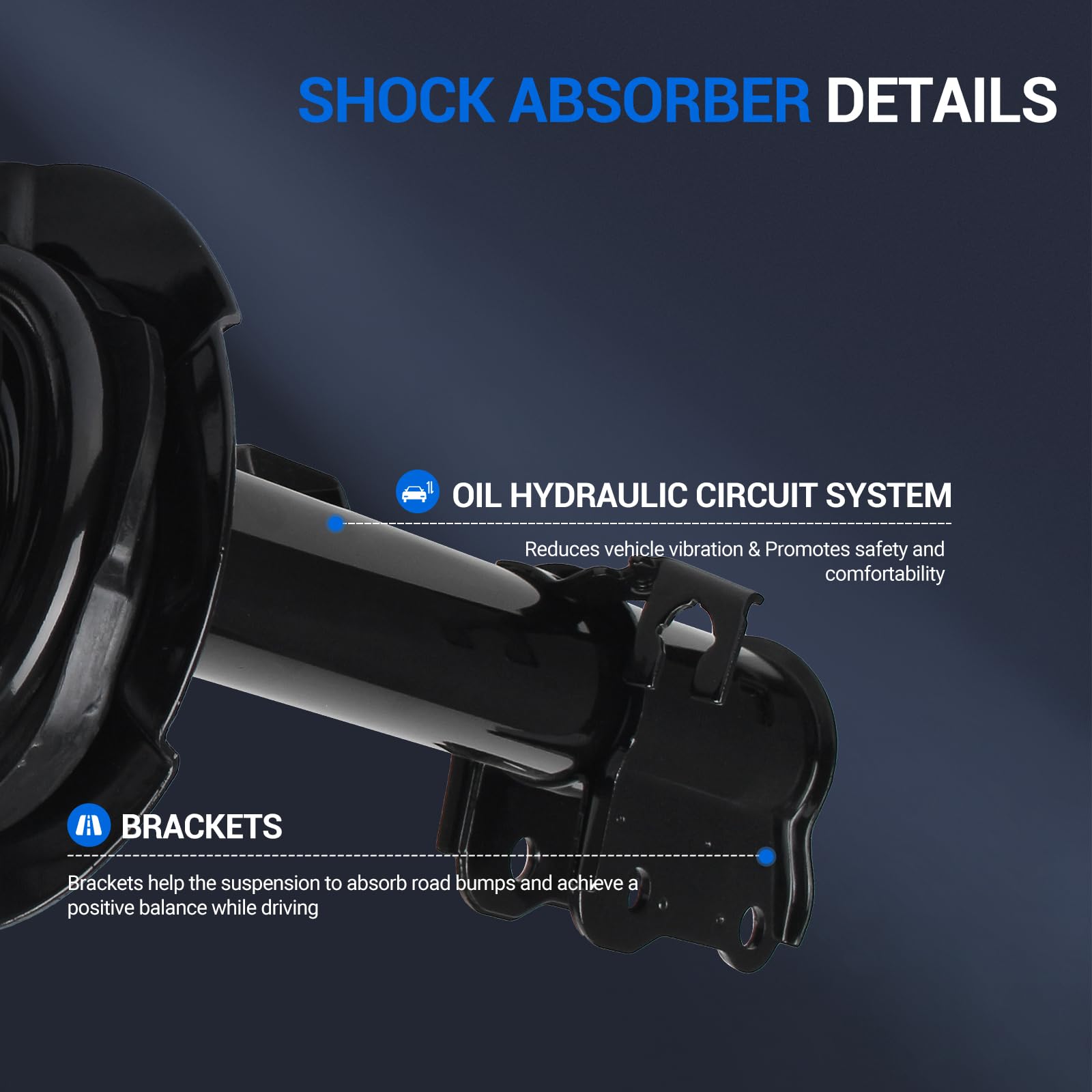 Amazon.com: Autoround 171593 171594 Front Left and Right Complete